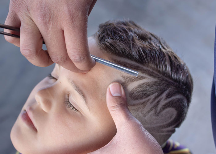 Tattoo Haircut Style