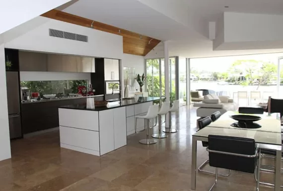 Vertically Oriented Loft Situated in Industrial Building