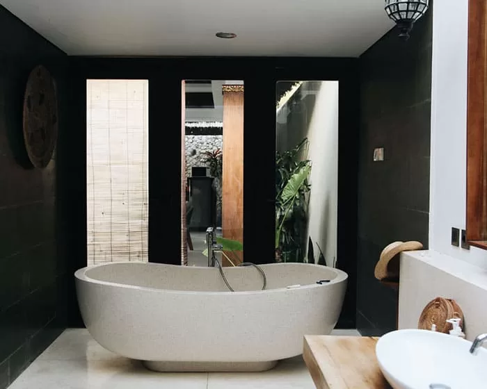 Hotel Bathroom Interior