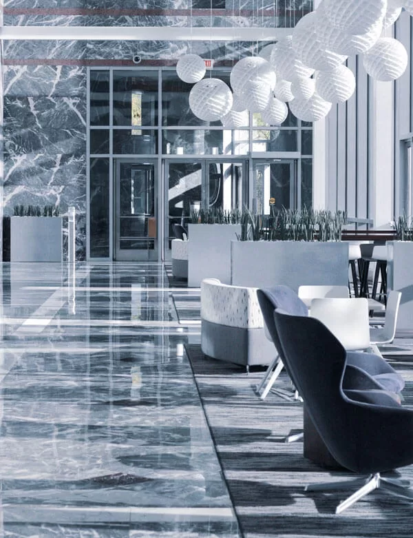 Modern Minimalist Office Interior