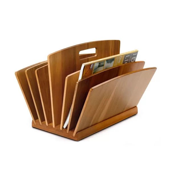 Magazine Stand in Walnut