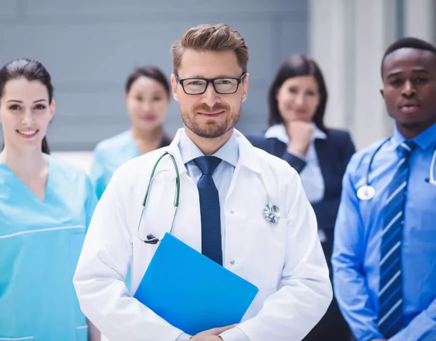 Multi Super Doctors And Kind Behavior