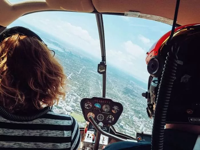 Happy Traveler Visiting Old Square